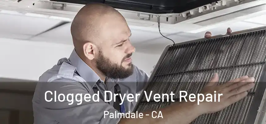 Clogged Dryer Vent Repair Palmdale - CA