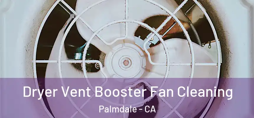 Dryer Vent Booster Fan Cleaning Palmdale - CA