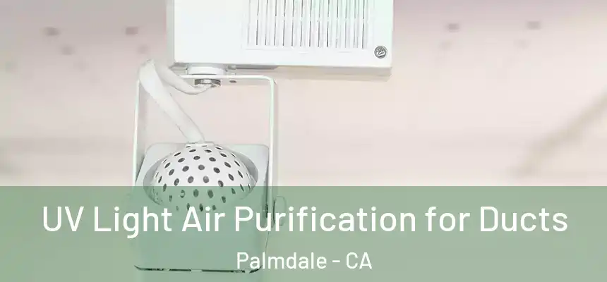 UV Light Air Purification for Ducts Palmdale - CA